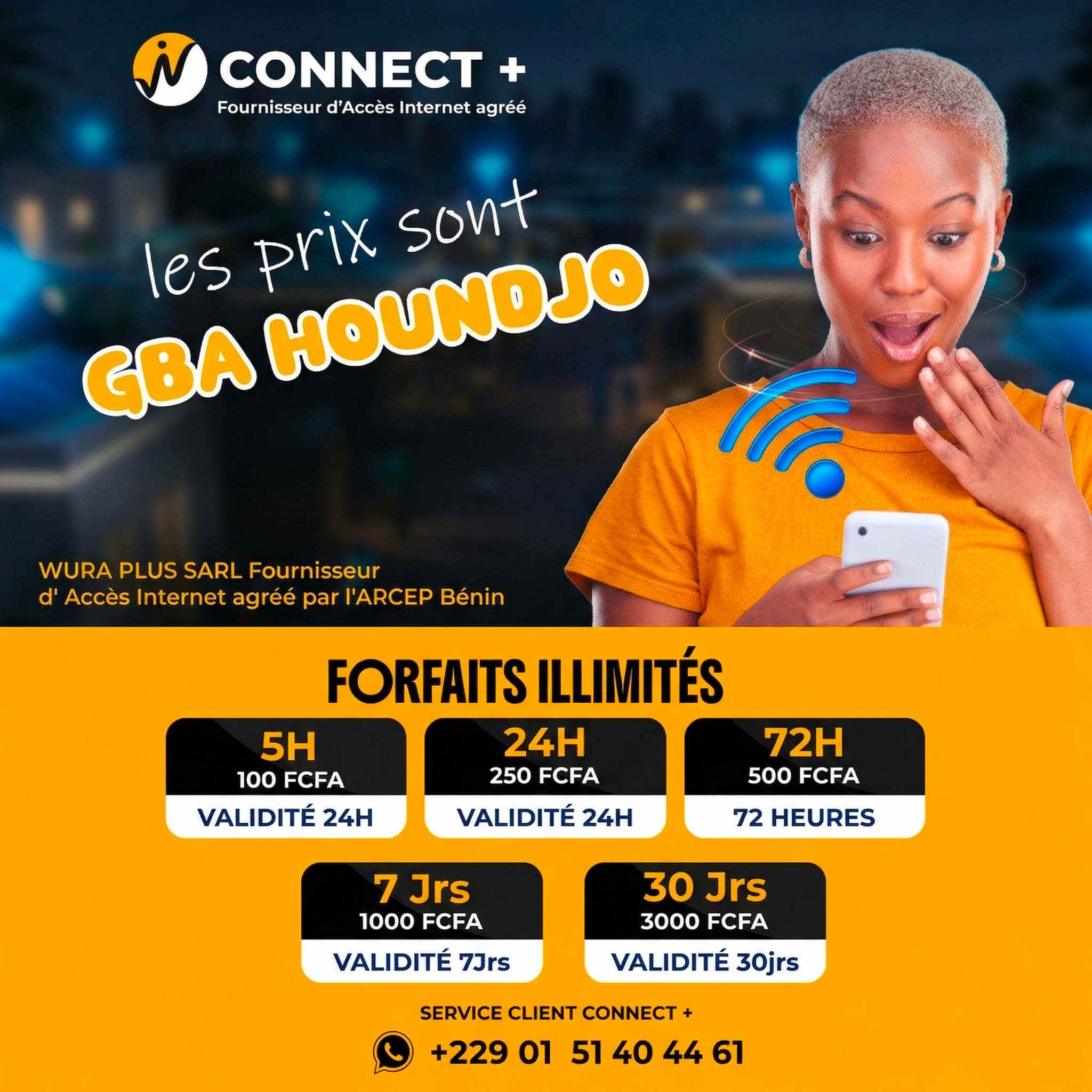 Forfaits Illimités CONNECT+