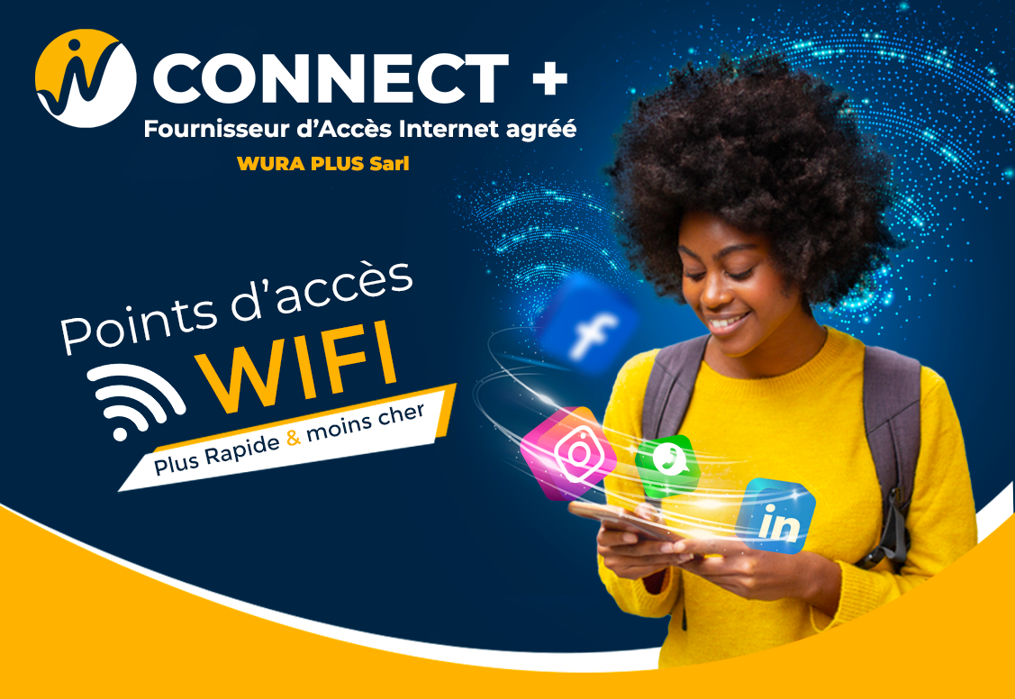 CONNECT+ — Points d'accès WiFi